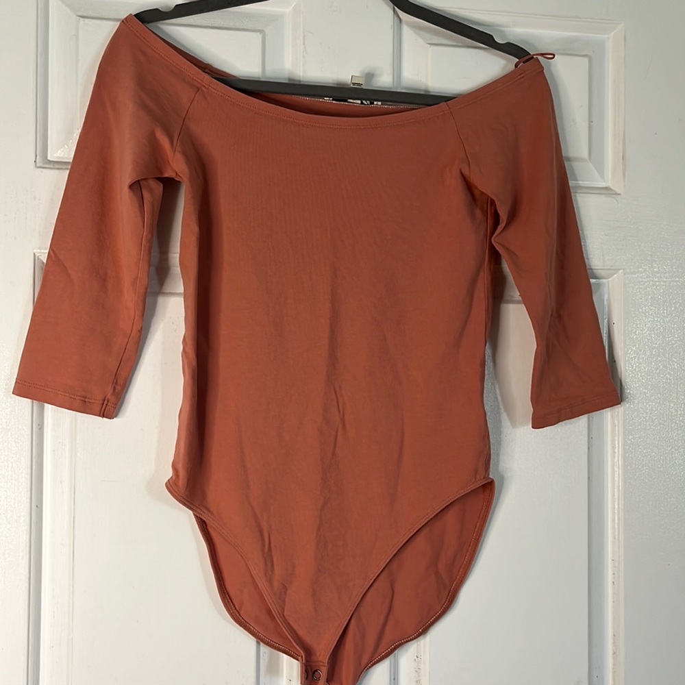 Off the shoulder bodysuit